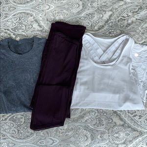Lululemon workout clothes